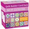C & T Publishing Quilt Builder Card Deck Set #3 : 40 More Blocks, 8 Inspiring Layouts, Infinite Possibilities