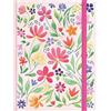B&H Books Rvr 1960 Biblia de Apuntes Tamaño Personal, Floreada, Tela Impresa