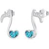 PROESS Orecchini da donna in argento sterling 925, girasoli/tigre/volpe/lupo/rana/drago/elefante/mucca/ballerina/spade animale, regalo per donne, ragazze, mamma, figlia, compleanno, festa della mamma,