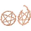 DOEARKO 2PCS ganci per dilatatori auricolari pesi per orecchie allargate plugs piercing corporeo tunnel - acciaio inossidabile 316L ipoallergenico gioielli per il corpo, Acciaio inossidabile, Acciaio