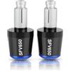 DANETI Moto Tappo Manubrio per Suzu&Ki per Gladius 650 per SFV650 per Gladius 2009-2015 2010-2013 2011 Moto 7/8 22MM Manubrio Manopole A Molla Maniglia Bar End cap(Nero Blu)