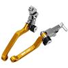SHSUBF leva freno frizione Leva Freno Frizione Pivot Per Su&zuki DR-Z 400 E/S/SM DR250R DRZ400S DRZ400SM Accessori Moto Dirt Bike Off-Road