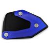 BDDXWSM Supporto Per Cavalletto Laterale Per Moto Per BMW C600 SPORT C650GT 2012-2023, Estensione A 3 Colori, Piastra Di supporto cavalletto(BLU)