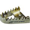 SCAR Puntale Pedale Freno Titanio Compatibile con BETA 65 125 200 250 300 350 390 430 480 11-26 KTM SX SXF EXC EXCF XC XCF XCW XCFW SMR 690 701 890 1290 Adventure SMC Enduro 03-16 Husqvarna 14-16