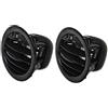 VHEUHZ 2x Interno Bocchetta Griglia Sfiato Aria Nero 13417363 Compatibile con Vauxhall Opel CORSA D ADAM MK3