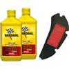Piaggio KIT TAGLIANDO FILTRO ARIA ED OLIO 10W40 COMPATIBILE CON HONDA SH 125 DAL 2017 AL 2019 - SH 150 DAL 2017 AL 2019