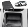 GAFAT Compatibile con VW ID.4 ID.5 GTX Pro 2021-2026 Organizer Console Centrale, 2025 ID4 Ripiano Rialzo per due Telefoni Cellulari, Doppio Spazio, con Tappetino Antiscivolo, Accessorio ID4