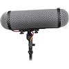 Rycote 010324 Windshield Kit, 416 Premium Microfono, parabrezza e shock Mounting System grigio/nero