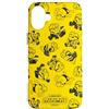 Minions Custodia per iPhone 16 Plus Minions Yellow All Over Print Pattern