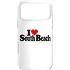LOVE OF SOUTH BEACH HEART MIAMI FLORIDA Custodia per iPhone 17 Pro Max I LOVE HEART SOUTH BEACH SOBE MIAMI BEACH FLORIDA