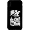 Grandio Design Beer & Alcohol Lover Drin Custodia per iPhone XS Max Funny Beer Lover I Make Pour Decisions Hands - Bottiglia da pinta