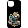 Jimbeels Custodia per iPhone 15 Plus CHAIR RESET Riordino Barbiere