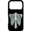 Skeleton Rib Cage Halloween Anatomy Goth Custodia per iPhone 17 Pro Gabbia toracica vintage scheletro Halloween Gothic Anatomy Art