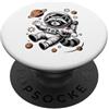 Trash Panda Raccoons Raccoon Lover Gifts Space Raccoon Trash Panda Astronaut Galaxy Meme PopSockets PopGrip Adesivo
