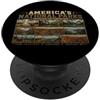 America by Design: 1776-2026 Co. Parchi nazionali americani PopSockets PopGrip Adesivo