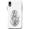Wholesome Sketch Co Custodia per iPhone XR Artemide Dea Greca Caccia alla Luna Cervo Mitologia Opera d'arte