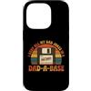 Dad jokes funny father humor retro flopp Custodia per iPhone 14 Pro Retro Papà Una Base Divertente Scherzi Computer Pun