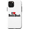 LOVE OF SOUTH BEACH HEART MIAMI FLORIDA Custodia per iPhone 11 Pro I LOVE HEART SOUTH BEACH SOBE MIAMI BEACH FLORIDA