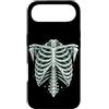 Skeleton Rib Cage Halloween Anatomy Goth Custodia per iPhone Air Gabbia toracica vintage scheletro Halloween Gothic Anatomy Art