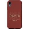 Italy born and Italian apparel Custodia per iPhone XR Vintage Pavia Italia