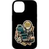 Jimbeels Custodia per iPhone 14 CHAIR RESET Riordino Barbiere