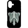 Skeleton Rib Cage Halloween Anatomy Goth Custodia per iPhone 17 Gabbia toracica vintage scheletro Halloween Gothic Anatomy Art