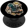 Jimbeels CHAIR RESET Riordino Barbiere PopSockets PopGrip Adesivo