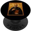 Icona di San Filippo Neri Elegante icona cattolica di San Filippo Neri PopSockets PopGrip Adesivo
