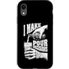 Grandio Design Beer & Alcohol Lover Drin Custodia per iPhone XR Funny Beer Lover I Make Pour Decisions Hands - Bottiglia da pinta