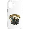 Jimbeels Custodia per iPhone 16 FADE TOOLS READY Attrezzi Barbiere