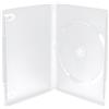 Mediarange custodie singole BOX25 per cd, dvd e blu ray, 14mm per film e giochi con tasca trasparente per copertina, 50 pezzi
