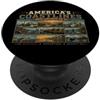 America by Design: 1776-2026 Co. Le coste americane PopSockets PopGrip Adesivo
