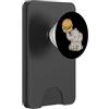 elephant burger cute animal trunk lift f Cartone animato Elephant Burger Lift PopSockets PopWallet per MagSafe