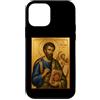 Icona di San Matteo Custodia per iPhone 12 mini Elegante icona cattolica di San Matteo