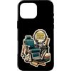Jimbeels Custodia per iPhone 16 Pro Max CHAIR RESET Riordino Barbiere