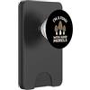 Morel Mushroom Hunter Foraging Enthusias Sono un fungo con buone spugnole raccoglitori di funghi PopSockets PopWallet per MagSafe
