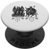 Demonique Tees and Ars Goetia Demon Gift Migliori Amici Forneus e Decarabia PopSockets PopGrip Adesivo