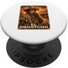 Retro Bigfoot Adventure Designs El Squatcho The Outlaw Retro Bigfoot Western PopSockets PopGrip Adesivo