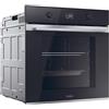 Haier ID Series 2 H6 ID2P3T1HTX - Forno multifunzione idrolitico, 78 l, cottura multilivello, 9 funzioni, display touch e manopole rotanti, guida telescopica, 2 cristalli in porta, nero e inox