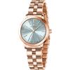 SAPPHERO orologio da donna al quarzo con bracciale in acciaio inossidabile con cassa da 26 mm e decorazione in cristallo - Disponibile in vari colori