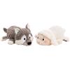 NICI Peluche Nici Pecora e Lupo da 25 cm con funzione reversibile
