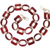 ULDIGI Catena Decorativa per Borsa Donna in Resina, Stile retrò, Portatile e Leggera, Adatta per Compleanno e Ringraziamento