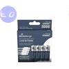 MEDIARANGE Batterie ricaricabili agli ioni di litio MediaRange USB-C, Mignon AA I 1.5VI 1.400mAh, confezione da 4 - MRBAT161