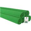 Cartotecnica Rossi C R Cartotecnica Rossi 5 Rotoli di Carta Crespata da 180g Tinta Unita Colore Verde N.563