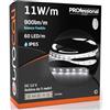 Eurocali Striscia LED Monocolore 300 LED 55W 60 LED/metro - Bobina da 5 metri - IP65 da esterno - Luce Bianco Freddo 6500K - Fascio Luminoso 120°