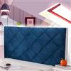 mlhk Copri Testiera Letto Singolo 100 Cm Copri Testata Letto Matrimoniale Imbottita Cuscino Testiera Letto Schienale Matrimoniale per La Decorazione del Letto Lavabile,blue-120cm