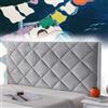 mlhk Copertura Imbottita per Testiera Letto Matrimoniale Copri Schienale Imbottito Fodera Testata Letto Matrimoniale Letto Indietro Soft Lavabile per Decorazione Camera,grey-200cm