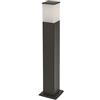 CRISCUOLO Brico Store Lampioncino Squadrato da Esterno in Acciaio Inossidabile e Policarbonato, 130x130 mm, Nero, IP44