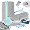 TZEKING 2 Pezzi Sacchetti per Scarpe Lavanderia,Sacchetti per Lavatrice con Cerniera,Riutilizzabile e Resistente,Antiurto e antirumore,Borsa per il Lavaggio delle Scarpe,per scarpe da ginnastica