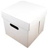 FunCakes Scatola per Torte Blanco, 25,5 x 25,5 x 25 cm, Bianco, 25, 5 x 25, 5 x 25 cm